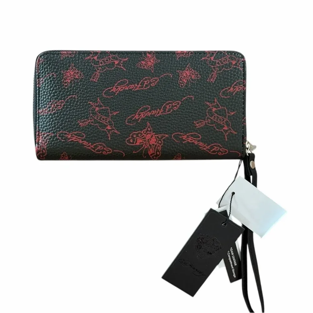 New Ed‎ Hardy Black Tiger Wallet